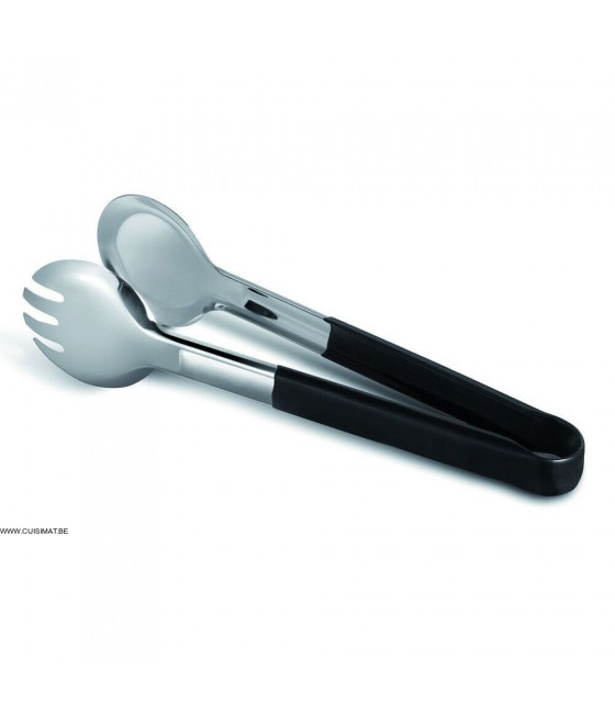 PINCE DE SERVICE 24CM AVEC MANCHE HAUTE TEMPERATURE NOIRE CUISIMAT dans USTENSILES DE SERVICE