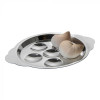 ASSIETTE A ESCARGOTS INOX 6 TROUS Ø19CM dans DIVERS