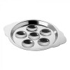 ASSIETTE A ESCARGOTS INOX 6 TROUS Ø19CM dans DIVERS