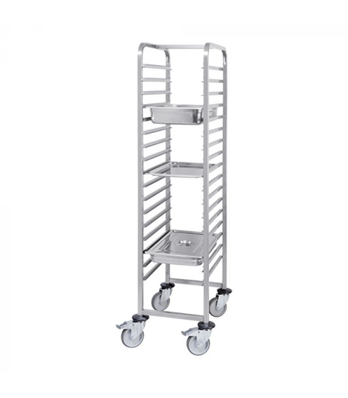 CHARIOT INOX 17 NIVEAUX GN1/1 dans CHARIOT DE DEBARRASSAGE