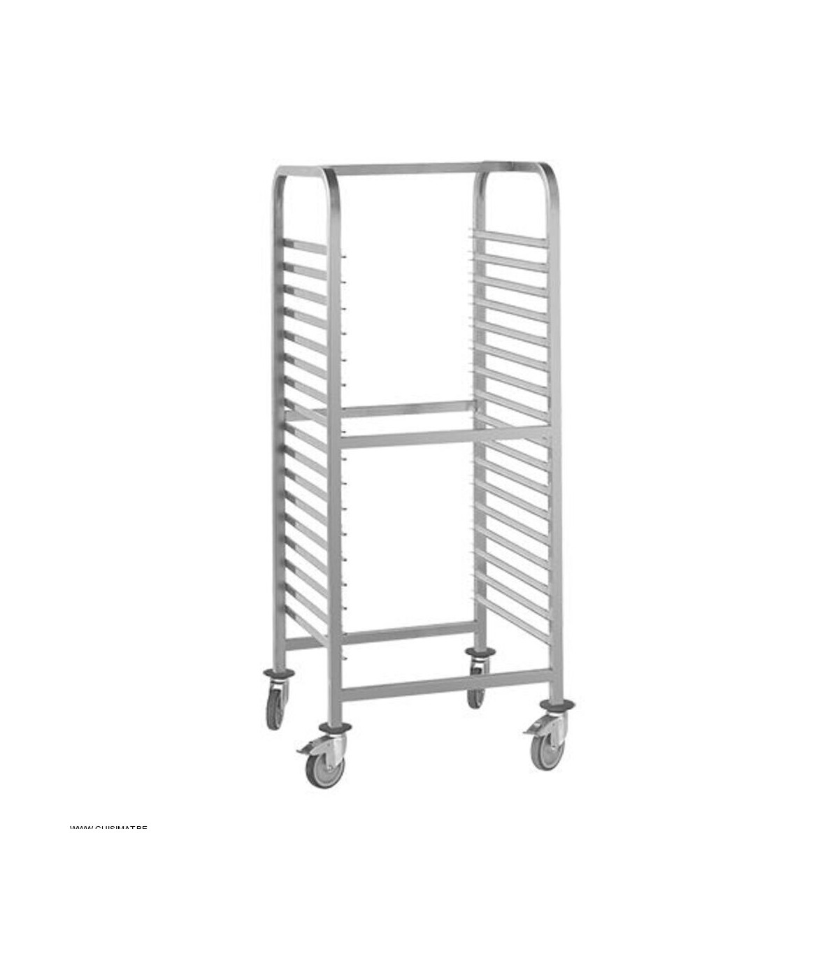 CHARIOT INOX 17 NIVEAUX GN2/1 CUISIMAT dans CHARIOT DE DEBARRASSAGE