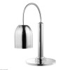 LAMPE CHAUFFANTE CHROME SIMPLE Ø24CM CATERCHEF dans PONT CHAUFFANT