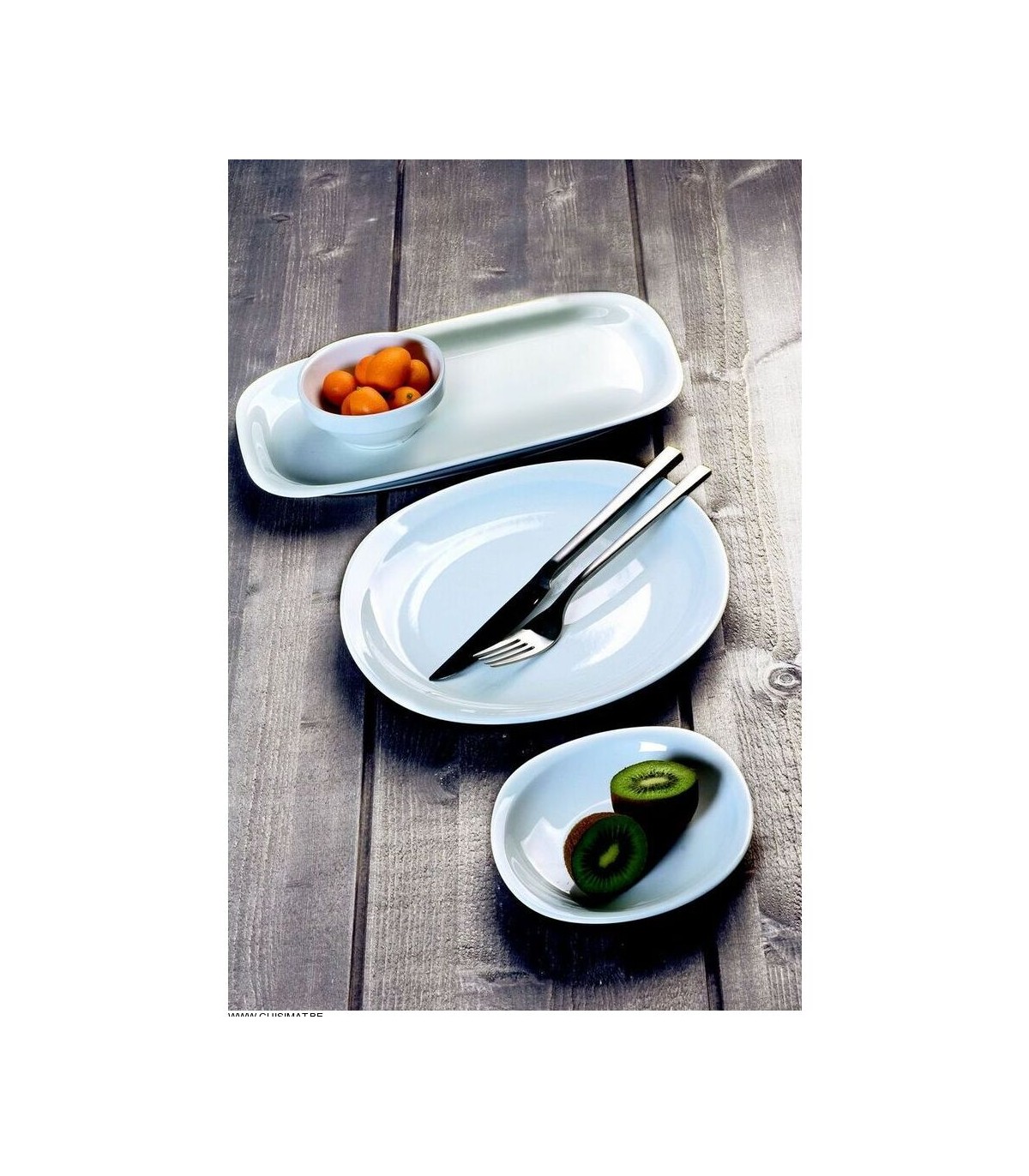 ASSIETTE PLATE OSLO 220X212 MM dans OSLO