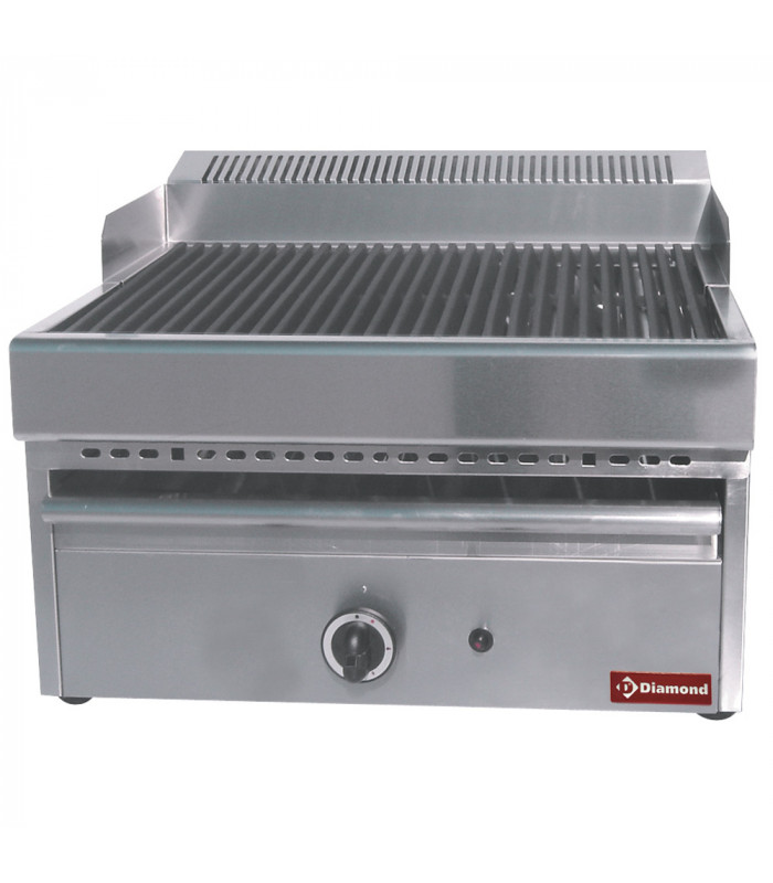 GRILL-VAPEUR GAZ-GRILLE DE CUISSON EN FONTE DIAMOND GV641BB dans GRILL VAPEUR