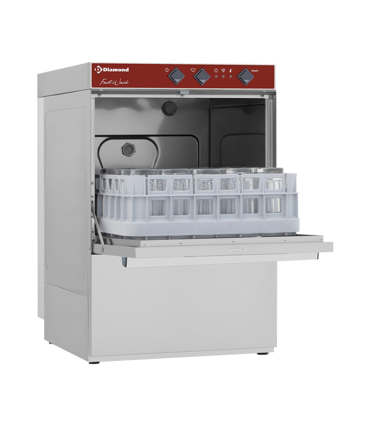 LAVE-VERRES PANIER 400X400MM DIAMOND dans LAVE VERRES