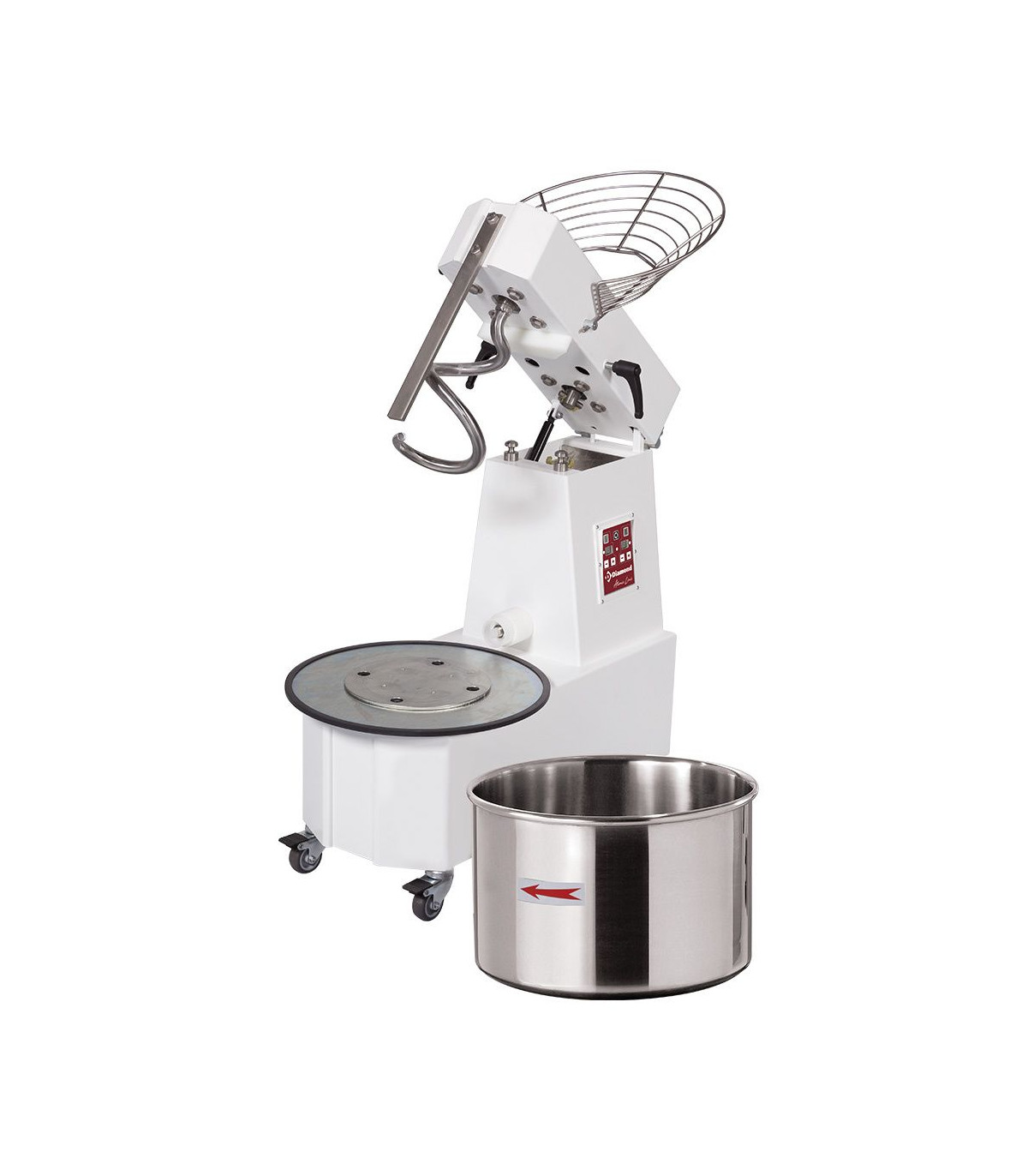 PETRIN A SPIRALE 42LT TETE RELEVABLE CUVE AMOVILBLE 2 VITESSES AUTO DIAMOND dans BATTEURS ET MELANGEURS