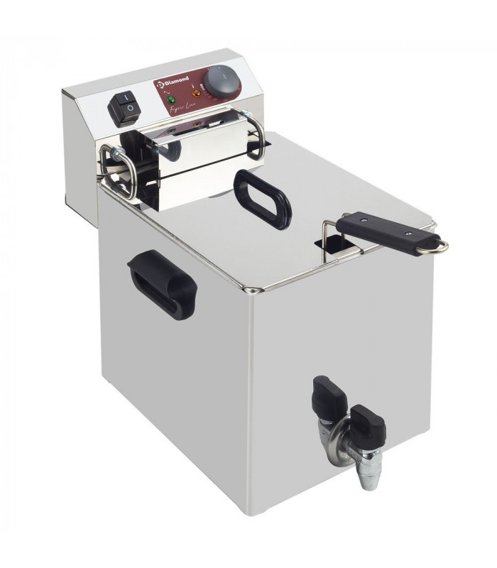 EOL  FRITEUSE DE TABLE ELECTRIQUE 10 LITRES 400V DIAMOND dans ELECTRIQUE