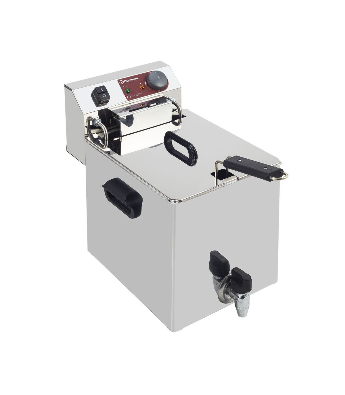 EOL  FRITEUSE DE TABLE ELECTRIQUE 10 LITRES 400V DIAMOND dans ELECTRIQUE