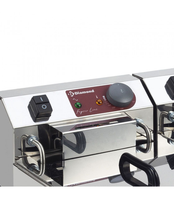 EOL  FRITEUSE DE TABLE ELECTRIQUE 10 LITRES 400V DIAMOND dans ELECTRIQUE