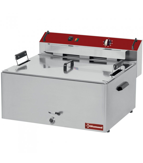 FRITEUSE ELECTRIQUE 1 CUVE 30LT DIAMOND dans ELECTRIQUE