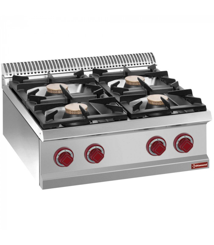 CUISINIERE 4 FEUX GAZ -TOP- DIAMOND dans GAZ