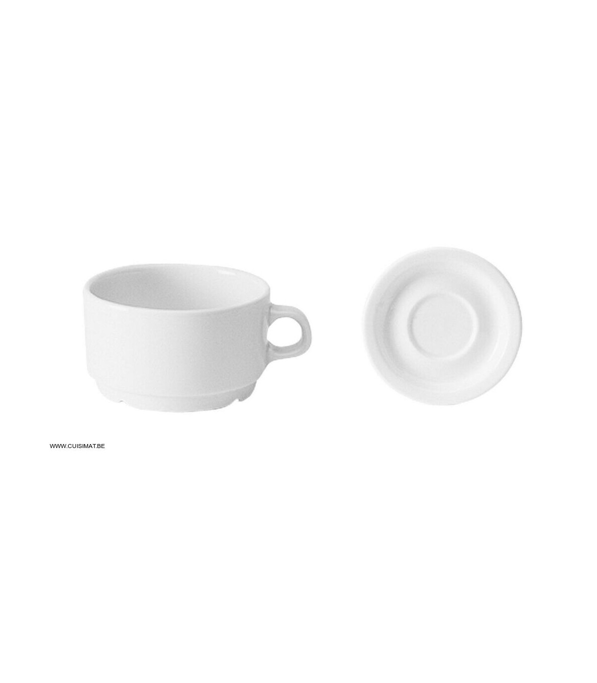 TASSE A DEJEUNER 28CL - 9,5 X 6CM UNISET DEGRENNE dans UNISET