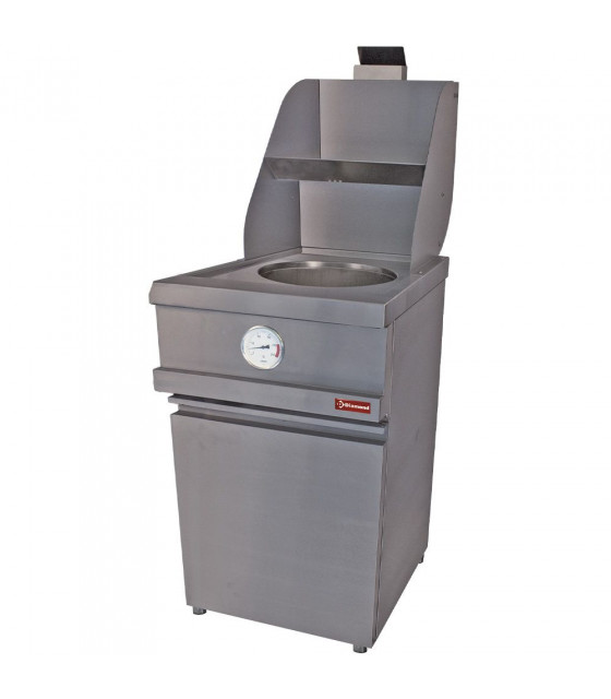 FRITEUSE GAZ 1 CUVE RONDE HEAVY DUTY DIAMOND dans GAZ