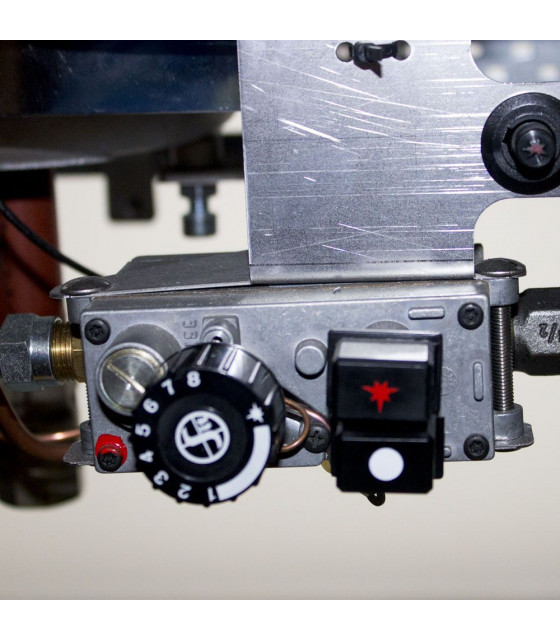 FRITEUSE GAZ 1 CUVE RONDE HEAVY DUTY DIAMOND dans GAZ