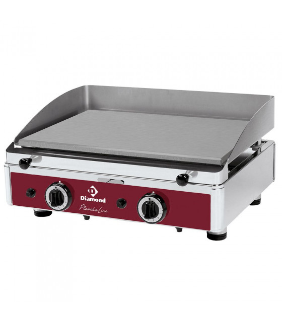 PLAQUE DE CUISSON LISSE GAZ DIAMOND dans PLAQUE A SNACKER