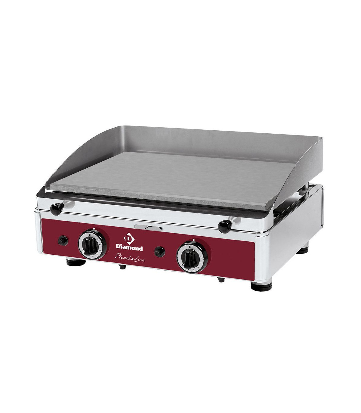 PLAQUE DE CUISSON LISSE GAZ DIAMOND dans PLAQUE A SNACKER