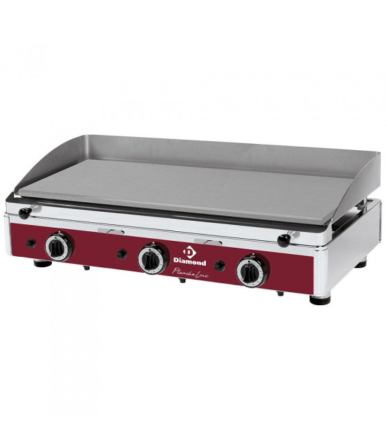 PLAQUE DE CUISSON LISSE GAZ DIAMOND dans PLAQUE A SNACKER