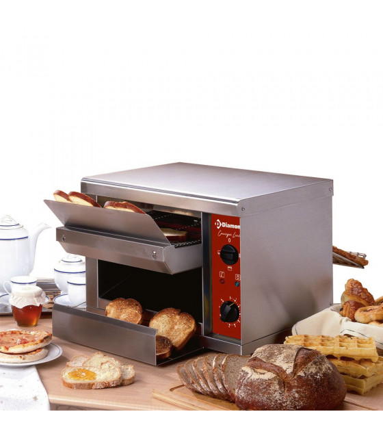 TOASTER AUTOMATIQUE 540 TOASTS DIAMOND dans GRILLE PAIN