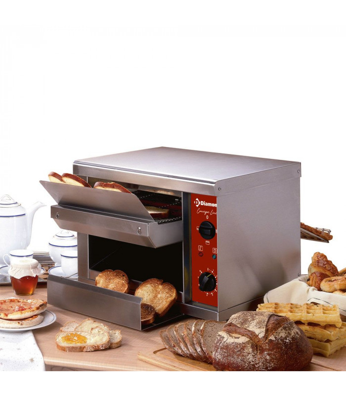 TOASTER AUTOMATIQUE 540 TOASTS DIAMOND dans GRILLE PAIN