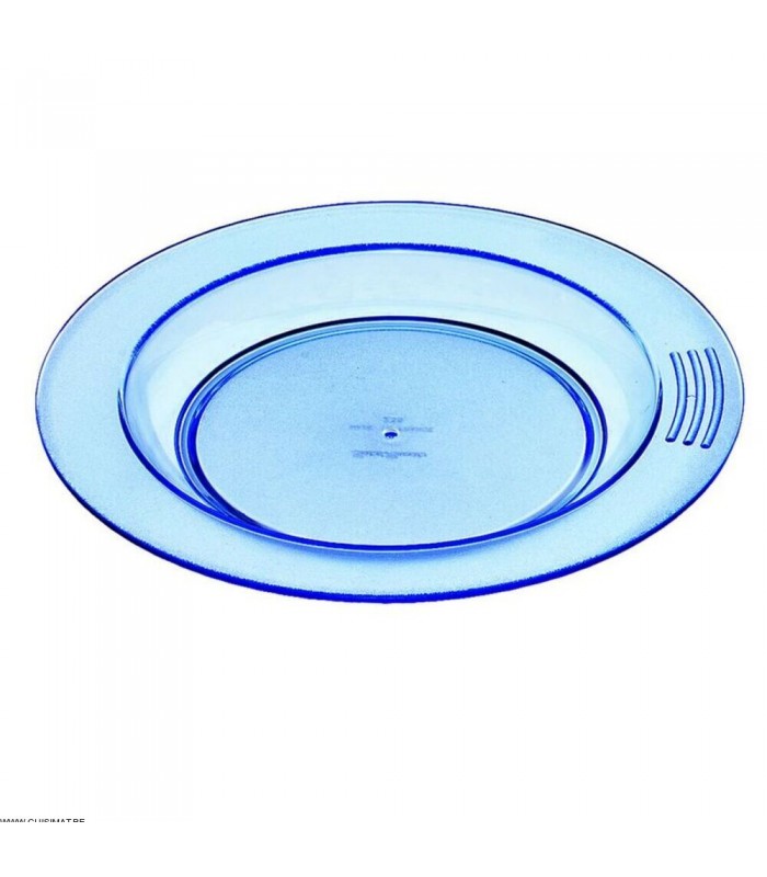 ASSIETTE 1/2 CREUSE Ø23CM COPOLYESTER BLEUE SAINT-ROMAIN dans VAISSELLE SPECIALISEE