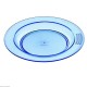 ASSIETTE 1/2 CREUSE Ø18CM COPOLYESTER BLEUE SAINT-ROMAIN