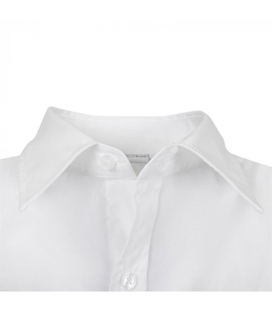 CHEMISE UNISEXE BLANCHE TAILLE M UNIFORMWORKS dans CHEMISES