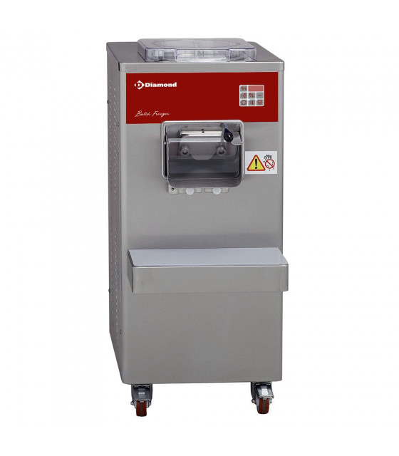 TURBINE A GLACE VERTICALE AUTOMATIQUE 50LT/H DIAMOND dans SORBETIERE