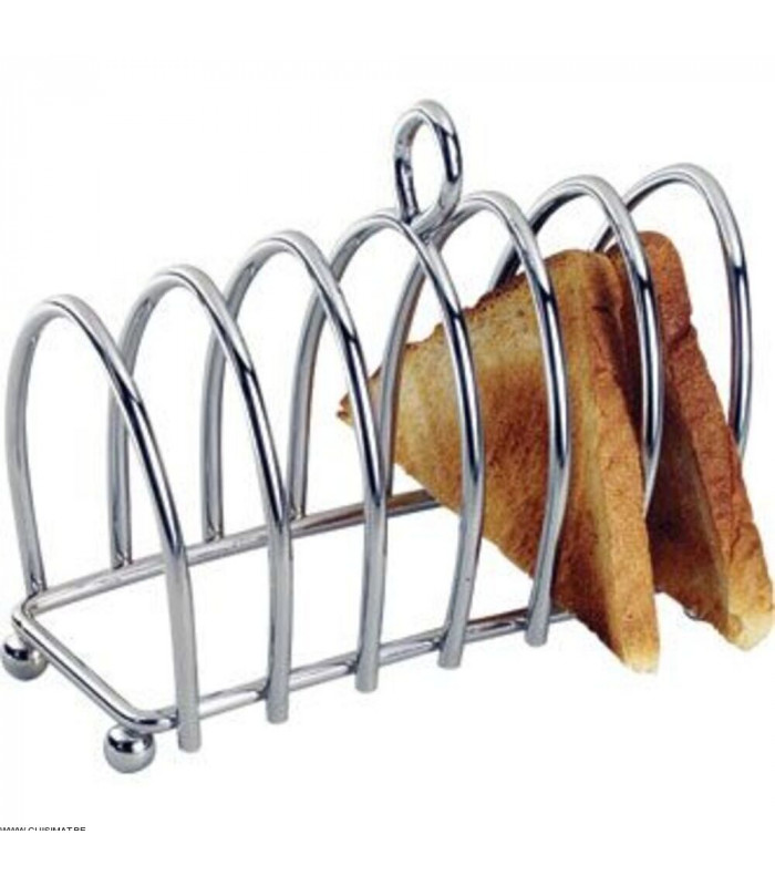 PORTE TOAST INOX 6 FENTES CUISIMAT dans PORTE TOAST