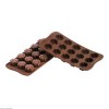 MOULE A CHOCOLAT PRALINE EASY-CHOC FLEURY 15X 30X30MM dans MOULES CHOCOLAT