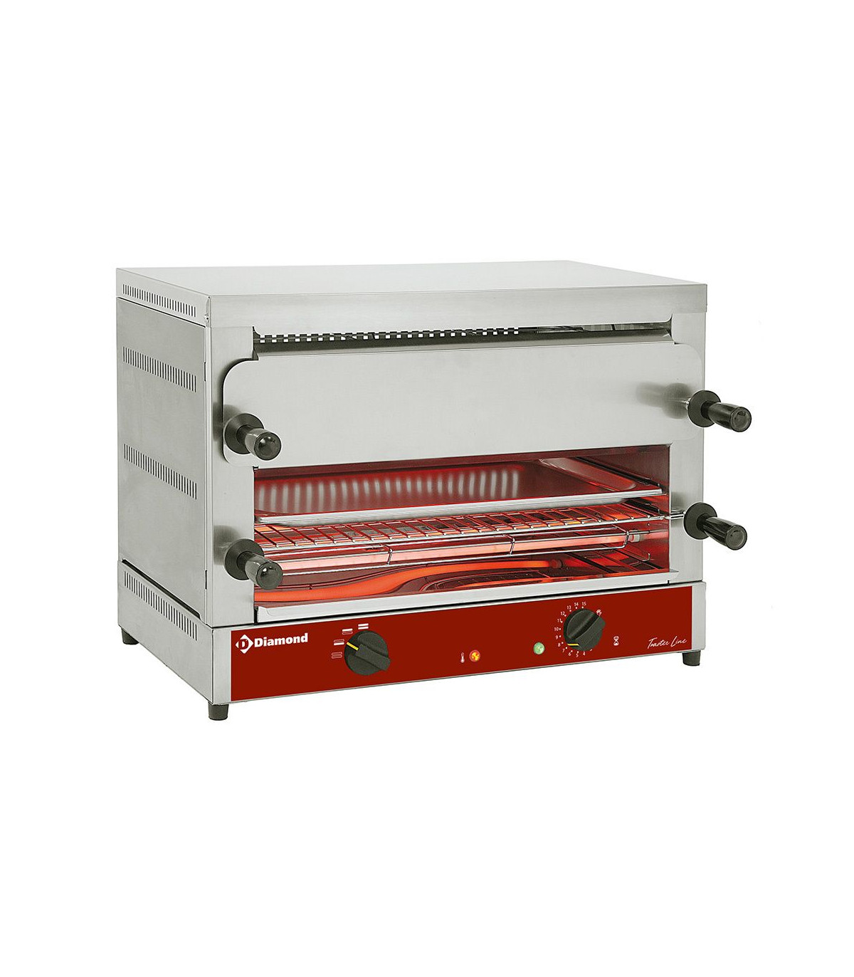 TOASTER-SALAMANDRE ELECTRIQUE 2 ETAGES QUARTZ DIAMOND dans SALAMANDRE