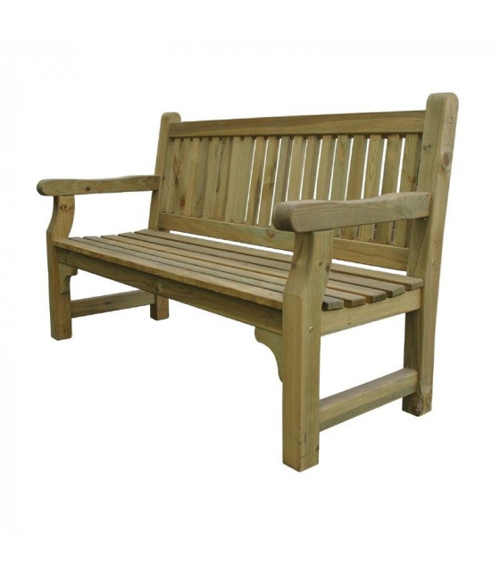 BANC DE JARDIN EN BOIS TENDRE dans TRANSAT ET CHAISE LONGUE