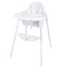 CHAISE HAUTE BEBE BLANC BRILLANT dans CHAISES ENFANT