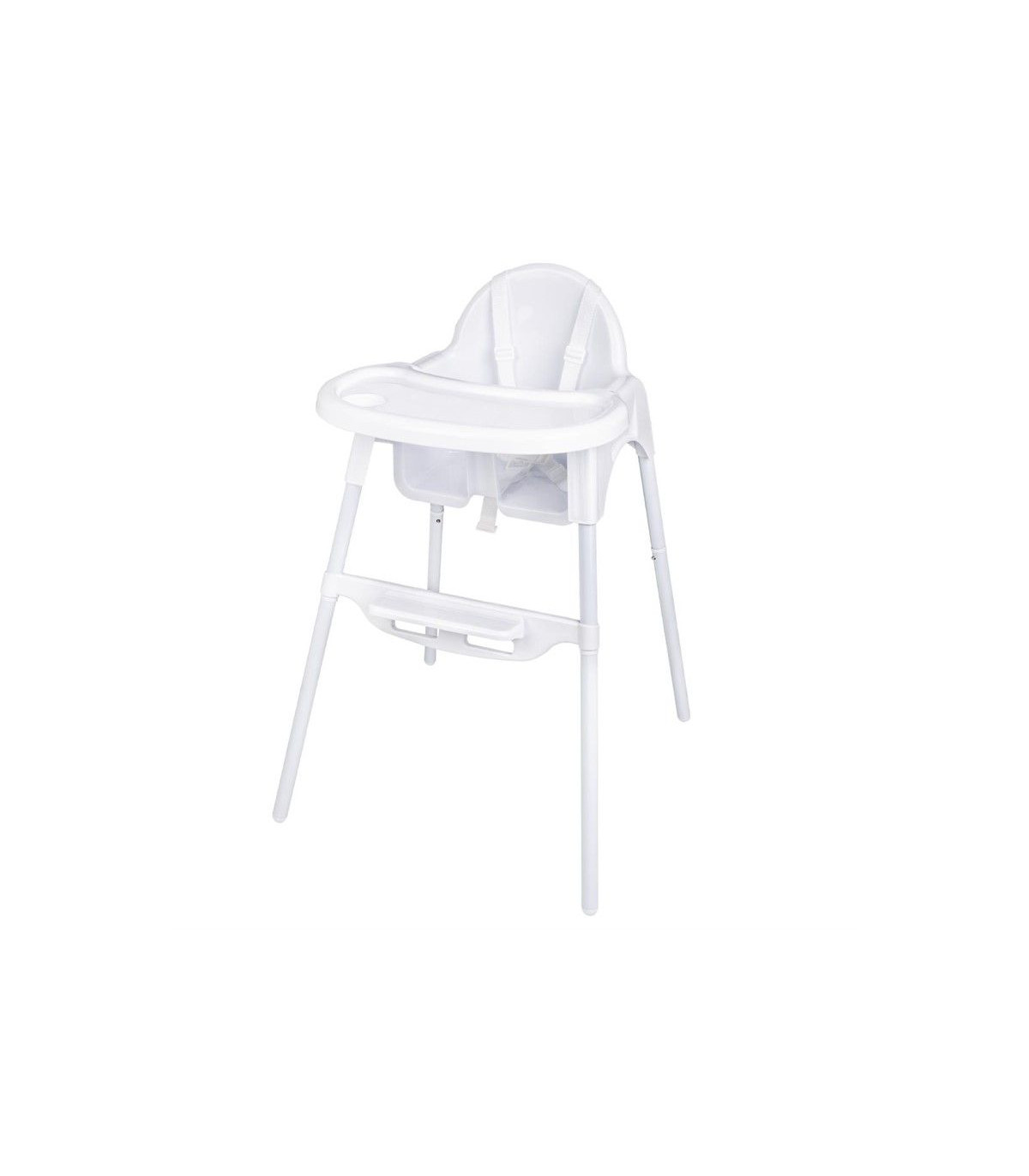 CHAISE HAUTE BEBE BLANC BRILLANT dans CHAISES ENFANT