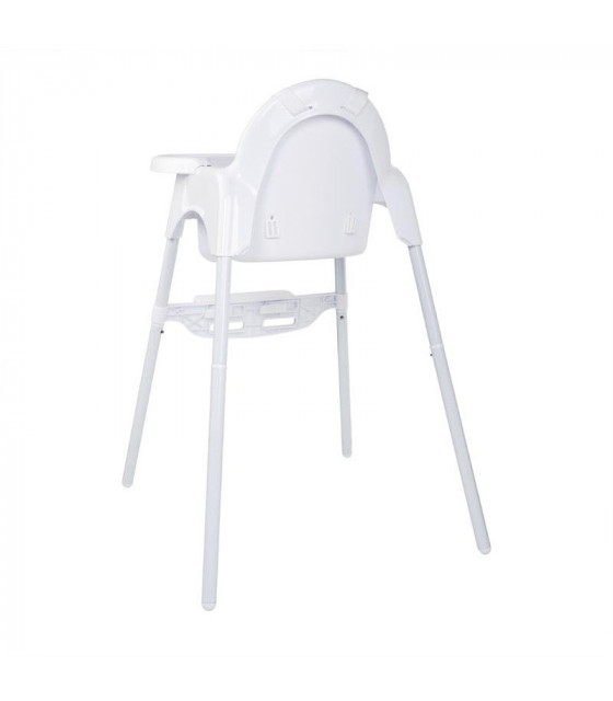 CHAISE HAUTE BEBE BLANC BRILLANT dans CHAISES ENFANT