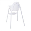 CHAISE HAUTE BEBE BLANC BRILLANT dans CHAISES ENFANT