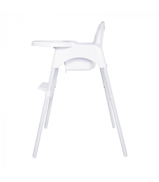 CHAISE HAUTE BEBE BLANC BRILLANT dans CHAISES ENFANT