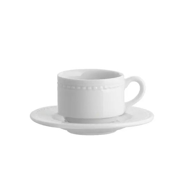 PAIRE TASSE CAFE 9CL PERLA VISTA ALEGRE dans PERLA