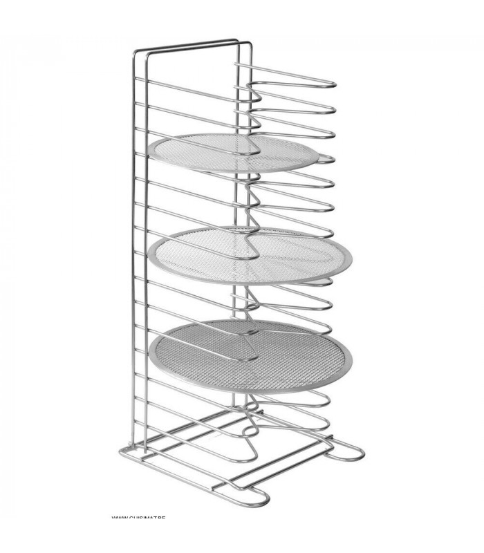 RATELIER EN ACIER CHROME POUR GRILLES GIMETAL dans USTENSILES POUR PIZZA