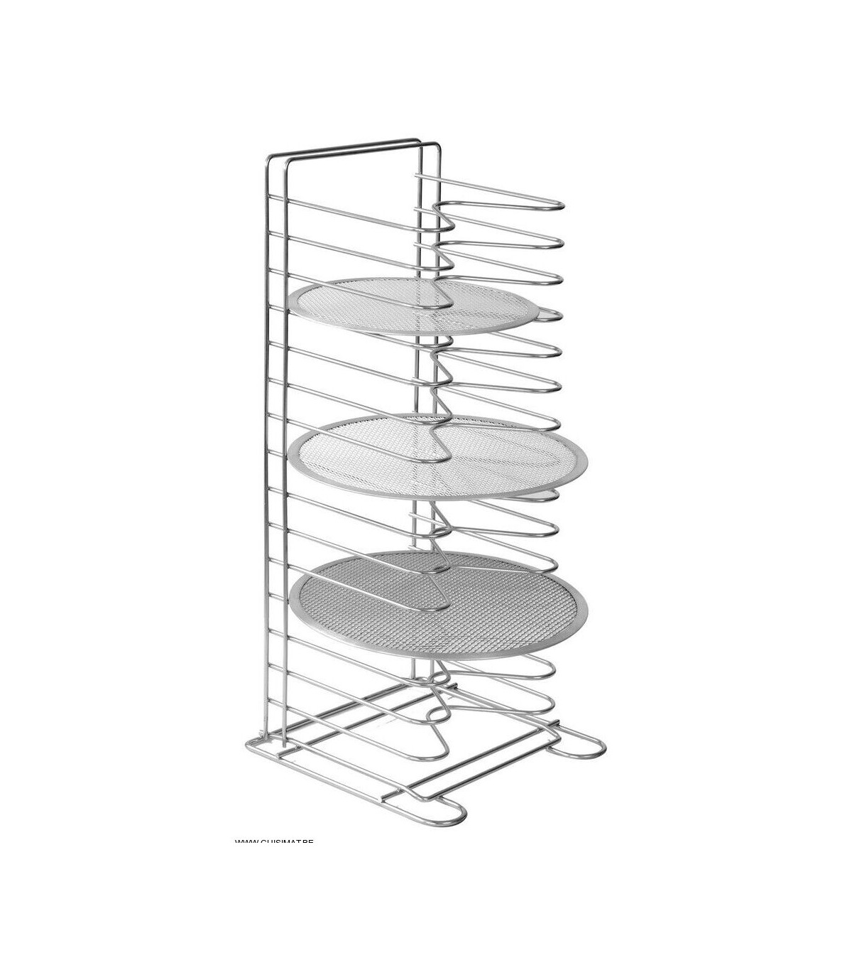 RATELIER EN ACIER CHROME POUR GRILLES GIMETAL dans USTENSILES POUR PIZZA