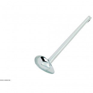 CUILLERE A ARROSER DE COTE INOX POUR DROITIER 28CM GAFIC dans LOUCHES