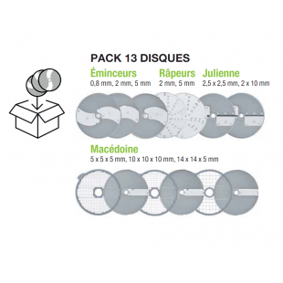 PACK 13 DISQUES NUTRITION...