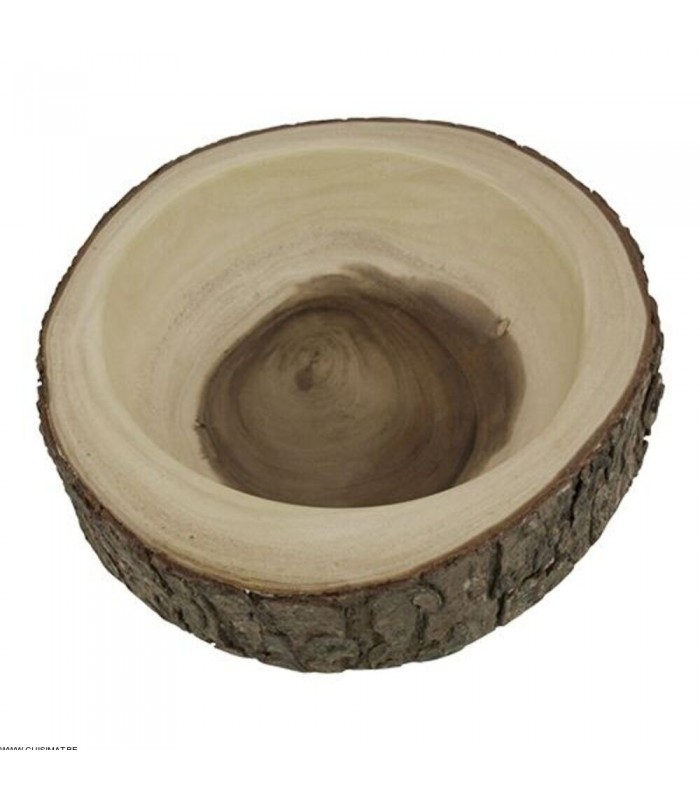 EOL  BOL EN BOIS - LEGUMIER Ø19CM dans PLATEAUX EN BOIS