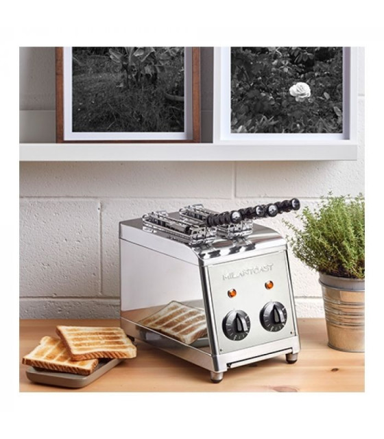 TOSTI APPAREIL A CROQUE-MONSIEUR INOX 2 PINCES MILAN-TOAST dans CROQUE MONSIEUR