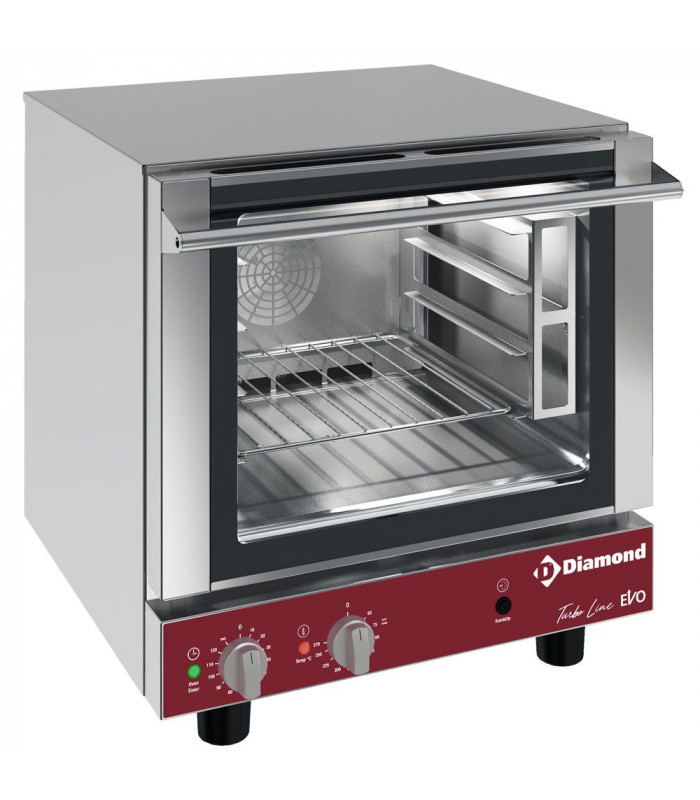 FOUR ELECTRIQUE A CONVECTION 4XGN2/3 + HUMIDIFICATEUR MANUEL DIAMOND dans FOUR CONVECTION