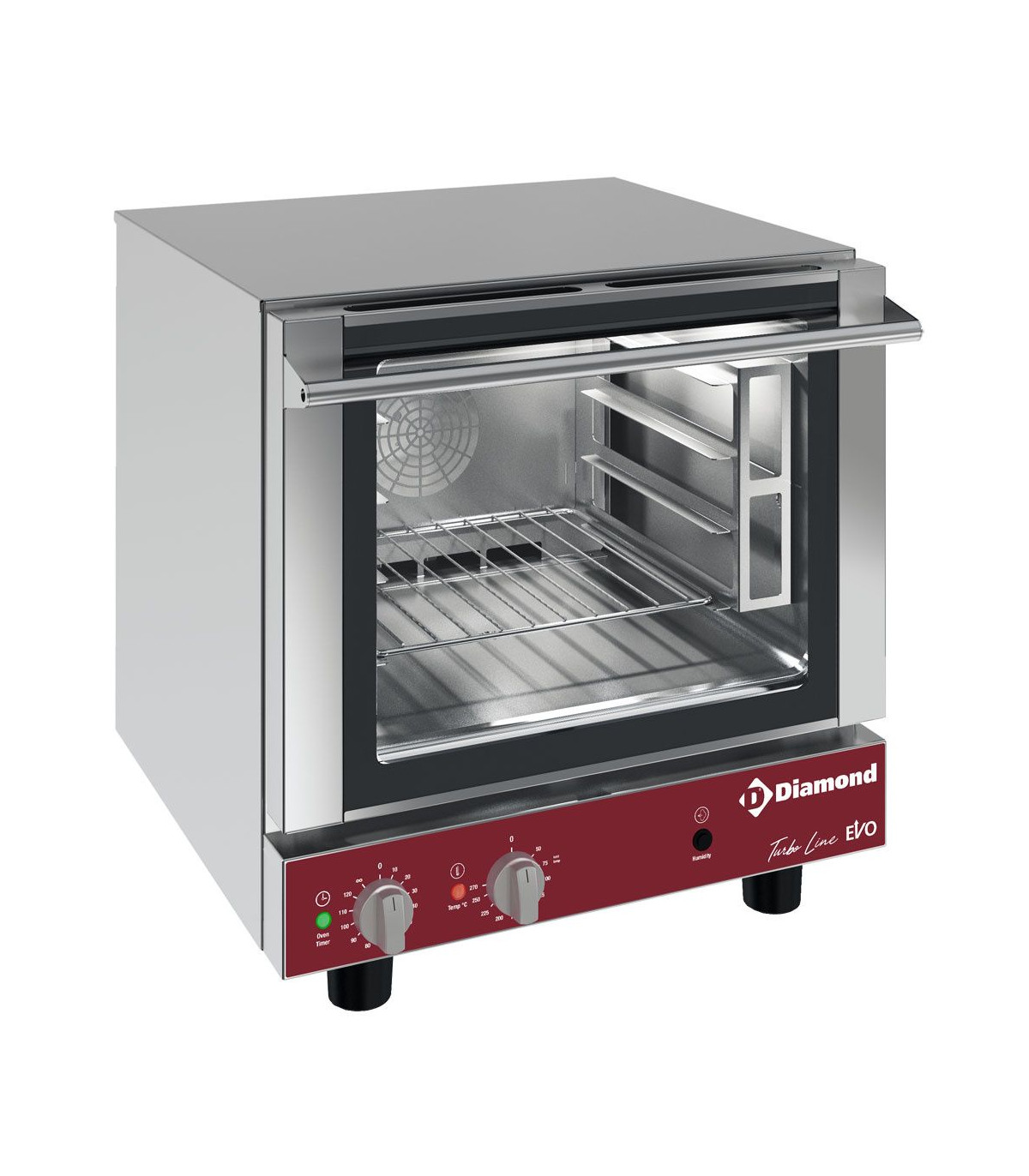 FOUR ELECTRIQUE A CONVECTION 4XGN2/3 + HUMIDIFICATEUR MANUEL DIAMOND dans FOUR CONVECTION
