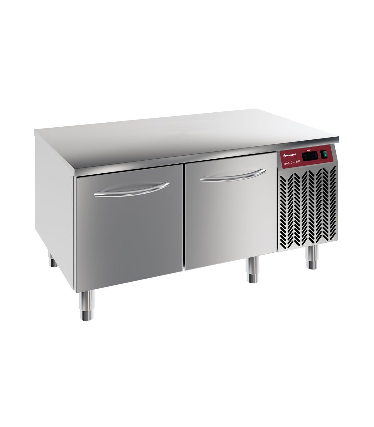 SOUBASSEMENT CONGELATEUR 2 TIROIRS GN1/1 H200MM DIAMOND dans SOUSBASSEMENT REFRIGERES