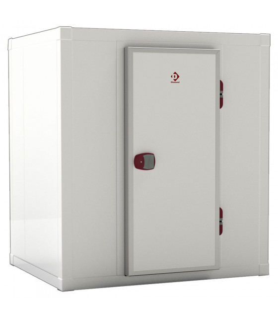 CHAMBRE FROIDE 80MM DIMENSIONS INTERIEURE 2030X1030XH2030MM 4.24M³ DIAMOND dans CHAMBRE FROIDE NEGATIVE AVEC GROUPE