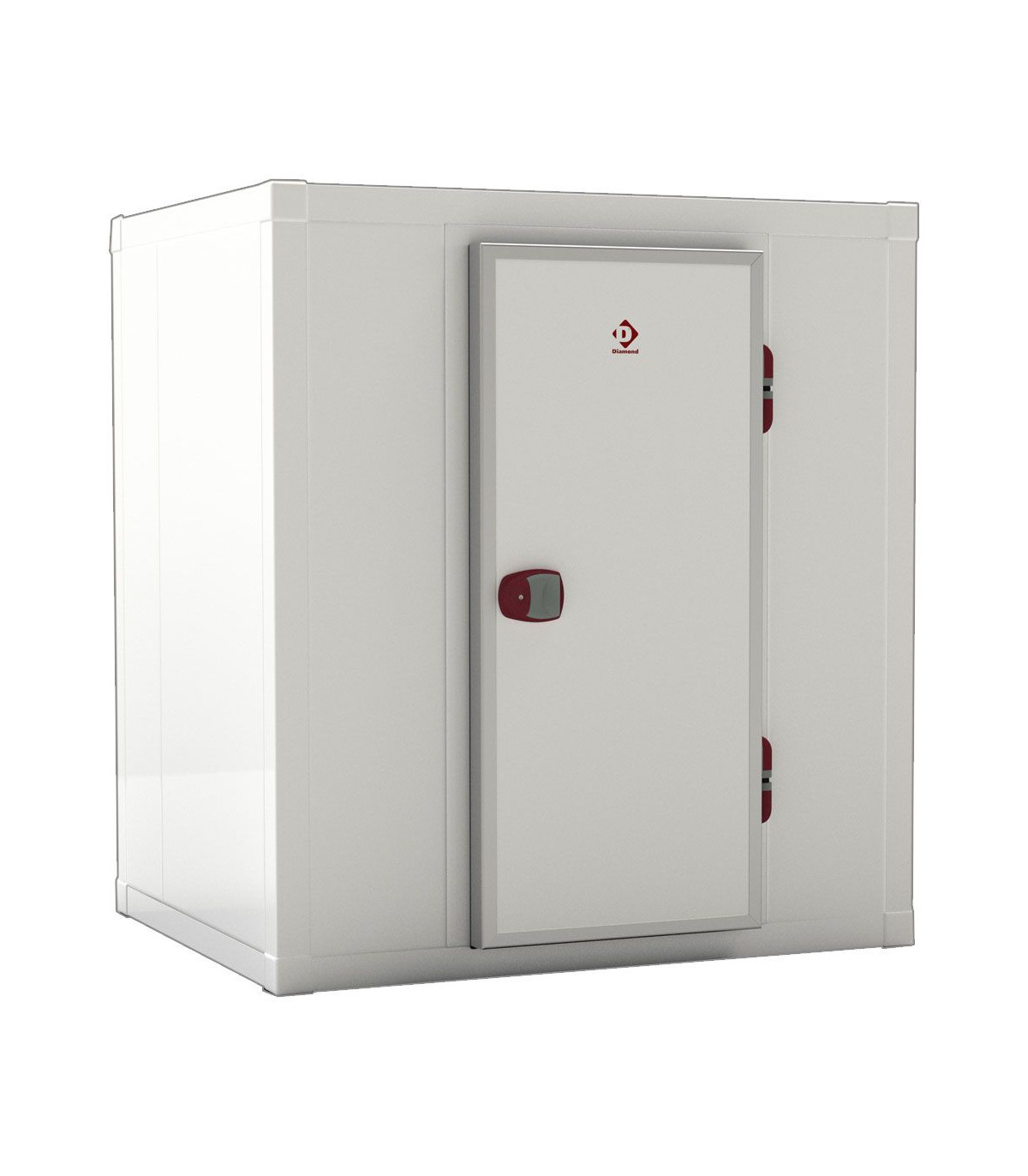 CHAMBRE FROIDE 80MM DIMENSIONS INTERIEURE 2030X1030XH2030MM 4.24M³ DIAMOND dans CHAMBRE FROIDE NEGATIVE AVEC GROUPE