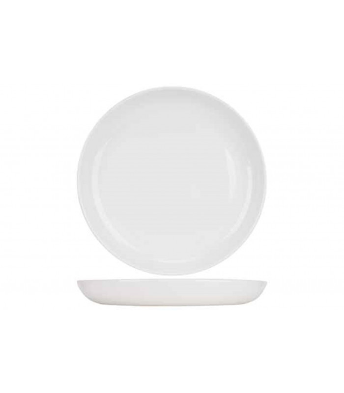 ASSIETTE BLANC IVOIRE TITANIUM 27 CM BORD RELEVE dans VAISSELLE