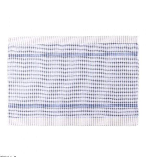 ESSUIE DE CUISINE 75*50CM BLEU 10 PIECES CUISIMAT dans ESSUIES